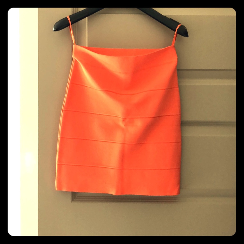 BCBG Maxazria mini bandage skirt
